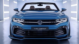 2025 Volkswagen TRoc Cabriolet First Look  Catch the Breeze [upl. by Hanala]