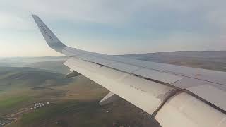 HiSky Airbus 320200 Smooth landing at ClujNapoca International Airport [upl. by Rebmik]