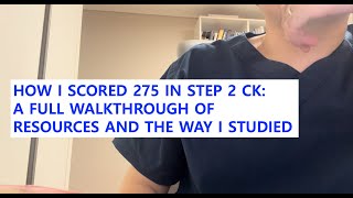 How I scored 275 in USMLE step 2 CK Full experience from a Korean IMG [upl. by Anis]