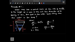 Related Rates Part 1  Differential Calculus [upl. by Hammond238]