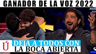 💥¡Increíble El ganador de La Voz 2022 deja a coaches impactados con ‘Manos de Tijera’ Javier Crespo [upl. by Atkins]