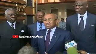 AHMAD AHMADquotLa CAF na pas de plan BLa CAF na jamais réfléchi à un retrait de la CAN au Camerounquot [upl. by Gradeigh]