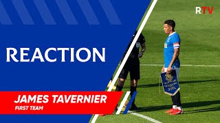 REACTION  James Tavernier  Rangers v Real Madrid 25 Jul 2021 [upl. by Bluefarb]