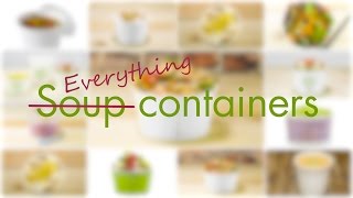 Completely compostable soup containers – because green tastes better [upl. by Anitnuahs889]