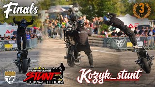 Slawomir Kozykowski 3th Place Finals International Stuntriding Competition 2024 GERMAN STUNT WEEK [upl. by Attenyt]