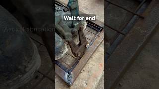 Welded wire mesh cutting Ironwork welding foryou shorts [upl. by Halilad]