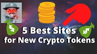 5 Best Sites for New Crypto Tokens  Top Websites for Finding New Crypto Projects [upl. by Furie358]