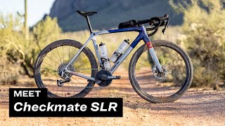 Allnew Trek Checkmate SLR fastest and lightest gravel race bike [upl. by Aicssej]