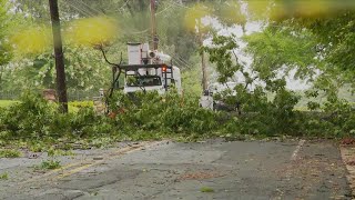 Tropical Storm Debby hits the DMV [upl. by Farris36]