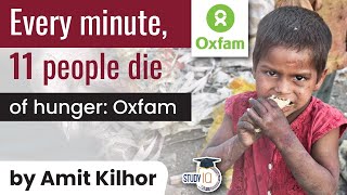 Why Hunger is a bigger killer than Coronavirus The Hunger Virus Multiplies report by Oxfam [upl. by Borgeson]