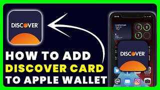 How to Add Discover Card to Apple Wallet [upl. by Immat999]