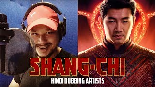 SHANGCHI Hindi Dubbing Artists [upl. by Sihonn]