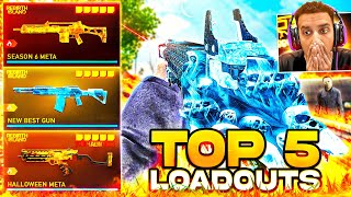 TOP 5 NEW META LOADOUTS in Warzone After Update Best Class Setups [upl. by Xuaegram]