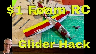 1 Foam RC Glider Hack [upl. by Yerg]