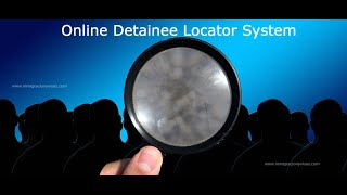 The Online Detainee Locator System [upl. by Nivahb]