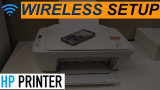 HP Printer Wireless Setup [upl. by Grati289]