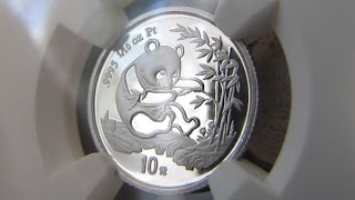 1994 Chinese Panda  110 oz Proof Platinum Coin [upl. by Iidnarb]