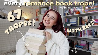 every ROMANCE BOOK TROPE  recs 🌷📖✨ [upl. by Friedrich251]