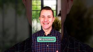 Misnomer  Meaning and Pronunciation englishspeaking englishspeakingpractice learnenglish shorts [upl. by Nea]