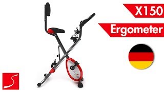 Sportstech X150 Ergometer [upl. by Alyehs]