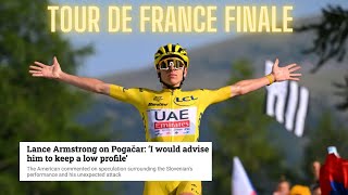 FINE I’LL TALK ABOUT DOPING  Tour de France 2024 Finale and Full Race Summary [upl. by Aivul]