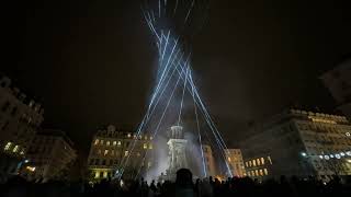 LYON Fête des Lumières 2023  Place des jacobins [upl. by Yk]