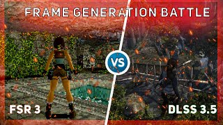 AMD FSR 3 vs DLSS 3 The Frame Generation Battle amdfsr3 dlss3 framegeneration [upl. by Aciretehs]