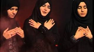 2013  MERA NAAM HAI SAKINA NEW NOHA HASHIM SISTERS [upl. by Mahsih]