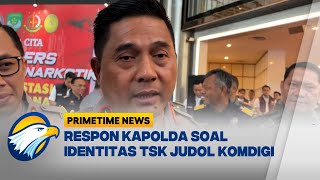 Respon Kapolda Soal Identitas Tersangka Judol Komdigi  Primetime News [upl. by Bedelia]