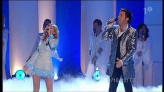 pernilla wahlgren and jan johansen let your spirit fly at melodifestivalen 2003 [upl. by Nida]