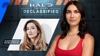 Halo The Series Declassified S1 E6  Natascha McElhone On Halseys Moral Compass  Paramount [upl. by Htidra888]