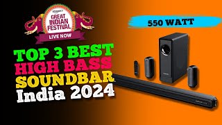 29  Top 3 best soundbar  best soundbar 2024  dolby atmos soundbar [upl. by Aynor955]