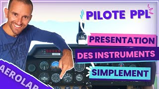 ⏲⏲PPL Avion Présentation des Instruments de Bord⏲⏲ [upl. by Linus]