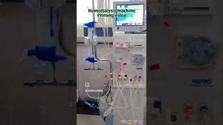 Hemodialysis machine priming video ❤️Nipro surdial 55 plus machinepriminghemodialysis shorts [upl. by Miguela696]