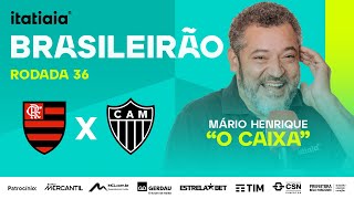 FLAMENGO X ATLÉTICO AO VIVO NA ITATIAIA  REACT DO BRASILEIRÃO [upl. by Etnahsal]