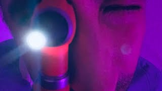 ASMR Doctor Whispers during your closeup Medical Examination 5 illuminated tests [upl. by Leon778]