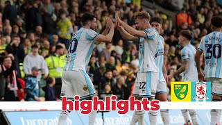 Match Highlights  Norwich 3 Boro 3  Matchday 12 [upl. by Sairu177]