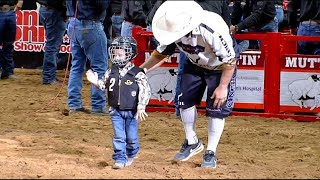 Mutton Bustin highlights  San Antonio Rodeo  Feb 8 2024 [upl. by Eiramyma647]