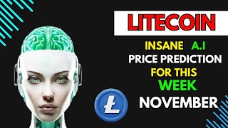 Insane LITECOIN LTC Price Prediction for THIS WEEK by AI [upl. by Ahsrats]