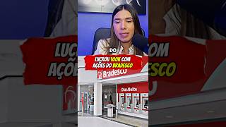 O bradesco me fez ganhar 100k😳 thaysassis investimentos [upl. by Aniuqal]