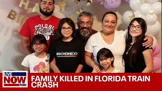 Deadly train crash Family killed on trip to birthday party  LiveNOW from FOX [upl. by Etakyram407]