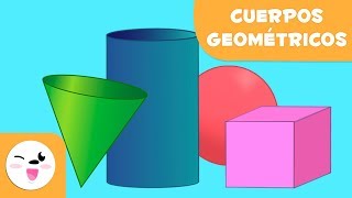 Los cuerpos geométricos para niños  Vocabulario para primaria [upl. by Loralyn339]