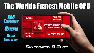 The Worlds Fastest Mobile CPU Is Here Snapdragon 8 Elite Tested [upl. by Kasper]