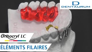 Orthocryl® LC – fixation des éléments filaires appareil dentaire [upl. by Elizabet]