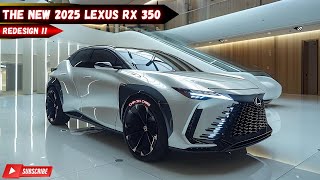 Redesign New 2025 Lexus RX 350 Release Date Rumors amp What to Expect [upl. by Mcwherter688]