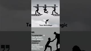 Teamwork can make a Dreamwork  best ever motivational on youtube [upl. by Einnob457]