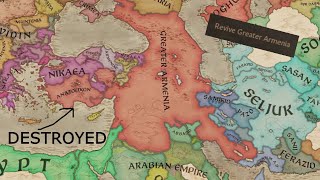 I REVIVED GREATER ARMENIA and DESTROYED THE BYZANTINES IN CK3 [upl. by Valerle]