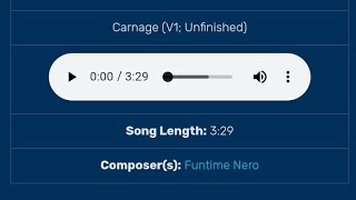 fnf broken strings OST carnage v1 old unfinished [upl. by Ihteerp659]