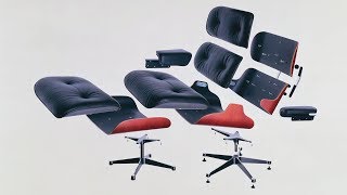 See How the Vitra Eames Lounge Chair is made and assembled [upl. by Airetal]