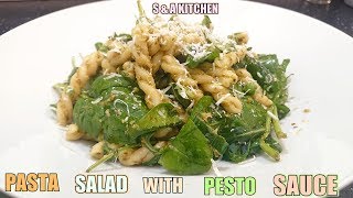 Pasta Salad with Pesto Sauce [upl. by Penny]